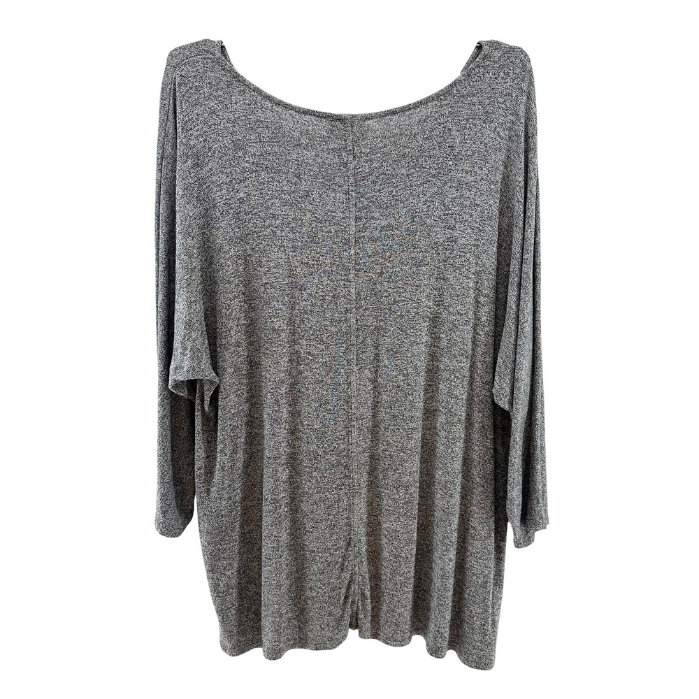 J. JILL WEAREVER V-neck Dolman Long Sleeve Tunic Top • Large Tall • brown - Picture 4 of 7